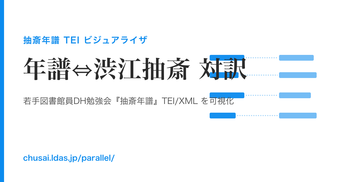 年譜⇔渋江抽斎 対訳のプレビュー